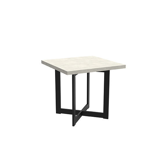 Foley Square End Table - Chalk